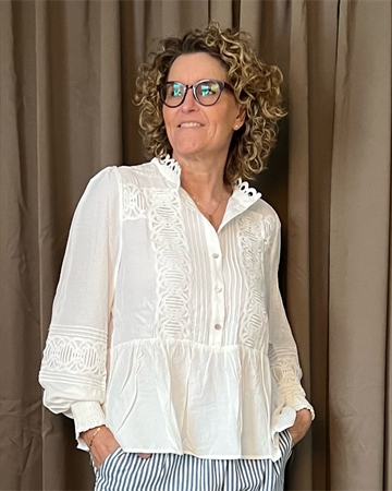 GOSSIA MaicaGO Blouse G1379 Bluse Off-White- Skjorte